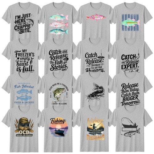 Neuheit angeln shirt catch - angeln, t-shirt