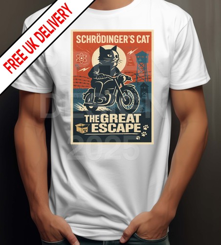 Schrödingers katze shirt - katze, t-shirt
