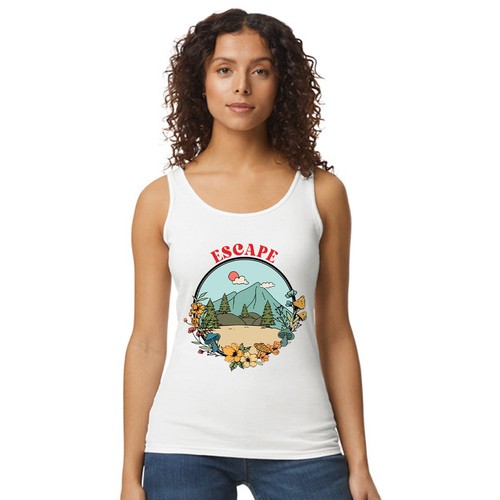 Escape damen trägershirt tank - escape,